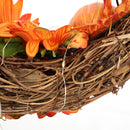 Artificial Sunflower Pumpkin Swag