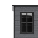 6 x 6FT Outdoor Plastic Garden Storage Shed