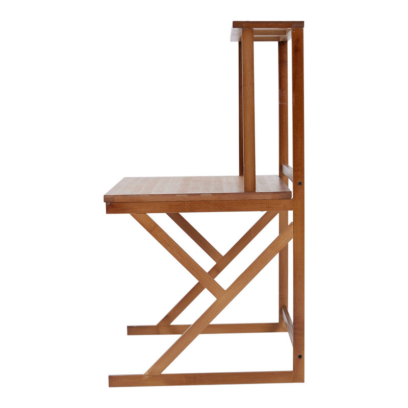 Lifeideas Brown Wooden Spice Storage Shelf