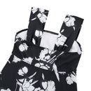 One-piece Floral Swimdress With Shorts
