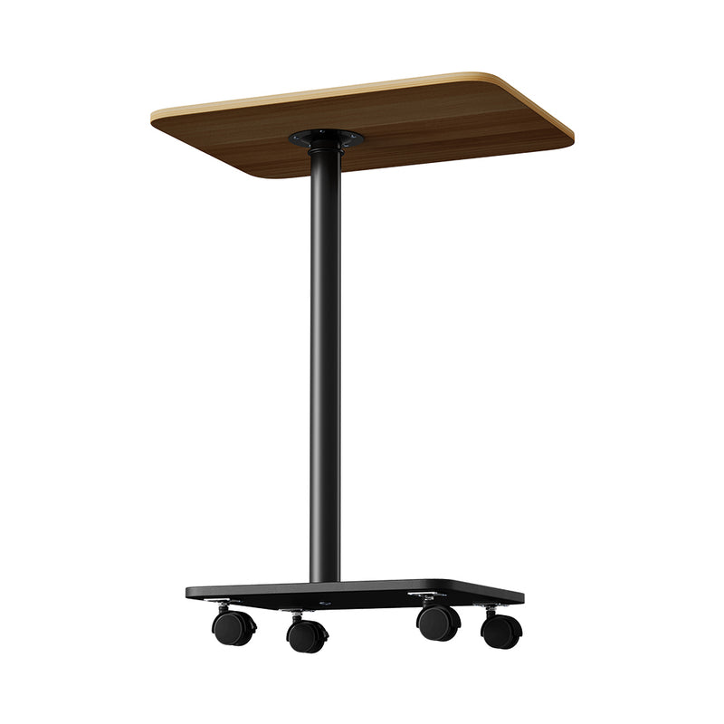 Livingandhome Modern C-Shaped Mobile Side Table