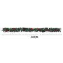 Lifeideas 2.7m LED Light String Berry Ball Flower Garland Christmas Decor