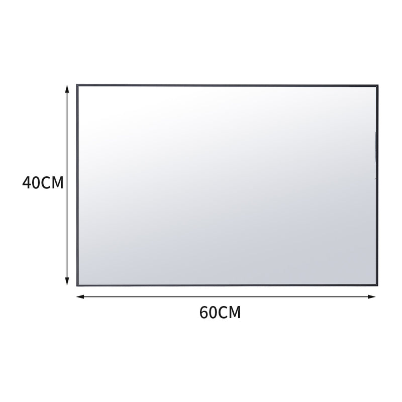 Livingandhome Wall Mirror with Aluminium Frame