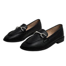 Slip-On PU Leather Horsebit Loafers