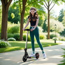 SPORTNOW Folding Electric Scooter W/ LED Lights And Display