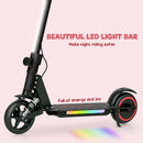 SPORTNOW Folding Electric Scooter W/ LED Lights And Display