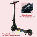 SPORTNOW Folding Electric Scooter W/ LED Lights And Display