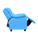 HOMCOM  Children's Recliner storage armchair - Blue