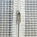 Outsunny Greenhouse Polytunnel 3x2x2m - White