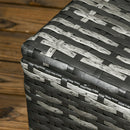 Outsunny 6 PCS Patio Rattan Sofa Set Conversation Furniture