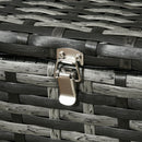 Outsunny 6 PCS Patio Rattan Sofa Set Conversation Furniture