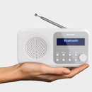 Sharp Tokyo Portable Radio - Snowy White
