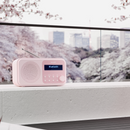 Sharp Tokyo Portable Radio - Blossom Pink