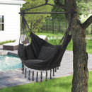 Breeins Garden Hanging Canvas Hammock Swing Chair