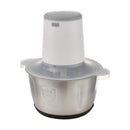 Lifeideas Electric Wireless 2L Stainless Steel Kitchen Meat Mincer