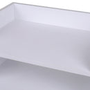 Livingandhome Contemporary Wooden Sideboard Cabinet with Open Storage