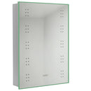 Livingandhome Wall Mount LED Mirror Cabinet with Demister Pad for Bathroom