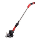 Breeins 2-in-1 Cordless Hedge Trimmer & Grass Shear With Telescopic Pole, 2 Batteries - 12V Handheld Garden Hedge Cutter