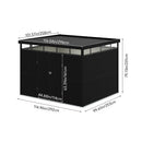 Breeins Outdoor Metal Garden Storage Shed