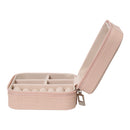 Sheonly Portable Small Faux Leather Jewellery Box