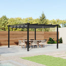 Breeins Retractable Roof Pergola With Weatherproof Canopy