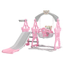Livingandhome Toddler Swing and Slide Playset for Indoor and Outdoor