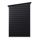 Breeins Outdoor Galvanized Steel Storage Shed