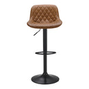 Livingandhome Pair of Swivel Counter Bar Chairs