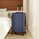 Livingandhome Rolling Hardshell Luggage Travel Suitcase