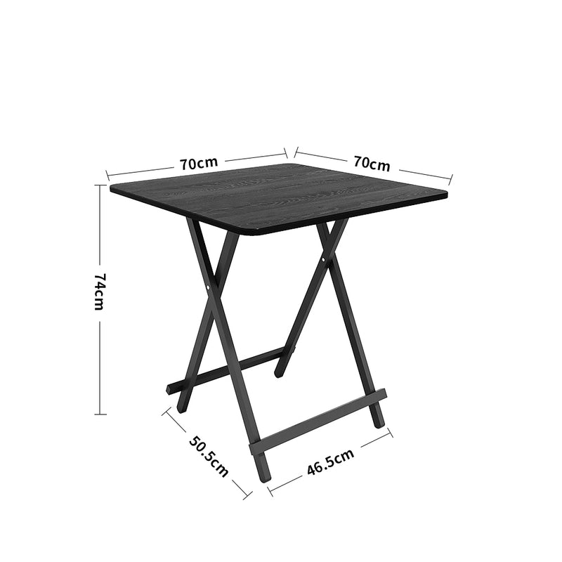 Livingandhome Folding Wooden Dining Table