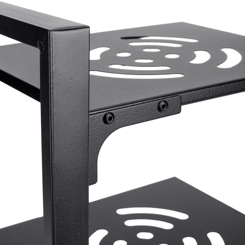 Lifeideas 3-Tier Height-Adjustable Kitchen Pan Organizer Rack