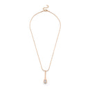 Rose Gold Teardrop Necklace
