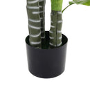 Breeins Artificial Tropical Plant with Plastic Pot