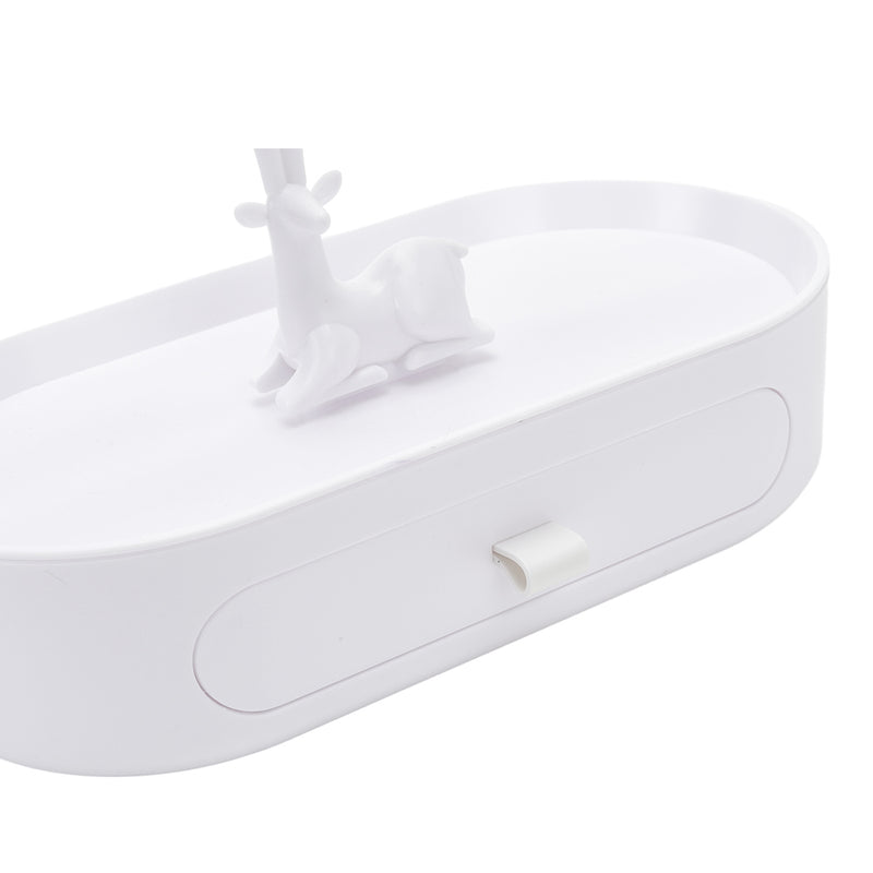 Sheonly Plastic Antlers Tree Jewelry Organizer Stand