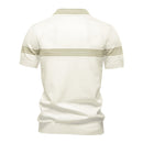 Turn-Down Short-Sleeve Polo Shirt