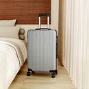 Livingandhome Hardshell Spinner Wheel Luggage Travel Suitcase