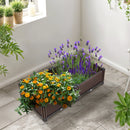 Breeins Plastic Raised Garden Bed Planter Box