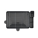 Lifeideas Stainless Steel Dish Drainer Rack Kitchen Organiser