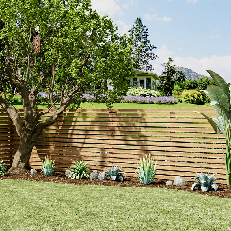Breeins Decorative Wooden Screen for Garden Privacy