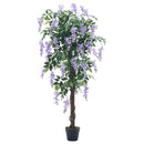 Breeins Potted Artificial Bean Flower Tree