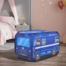 Kidkid Police Truck Foldable Tent Pop Up Kids Playhouse