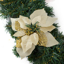 Lifeideas 2.7m Pre-lit Artificial Christmas Garland Decorations