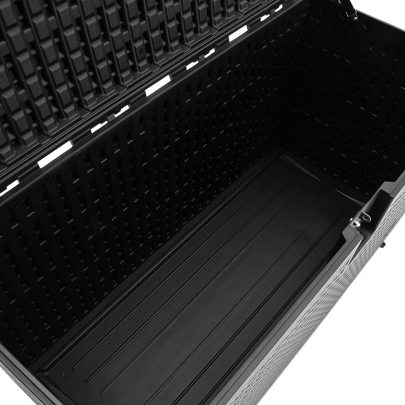 Breeins 99-Gallon Rattan Outdoor Deck Box