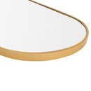 Cottonfy UK Oval Metal Full Length Wall Mirror