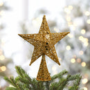 Lifeideas Wrought Iron Star Christmas Tree Topper