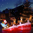 Lifeideas 8.9ft Christmas Inflatable Santa