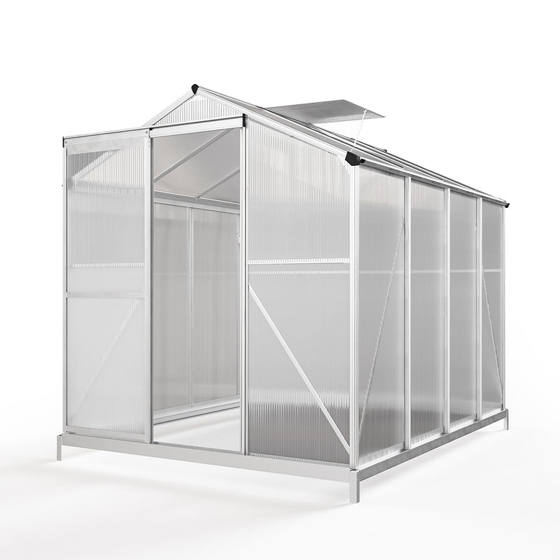 Breeins Backyard Greenhouse with Roof Vent