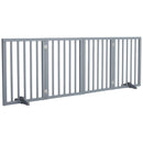 Kidkid 4 Panel Wooden Foldable Freestanding Pet Gate