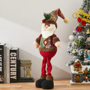 Lifeideas Santa Claus Standing Christmas Plush Doll Ornament