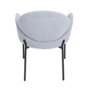 Livingandhome Set of 2 Modern Upholstered Armrest Chairs